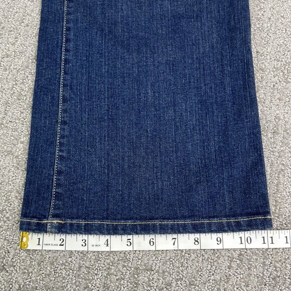 Lane Bryant Jeans Womens 26 Slim Boot Cut Genius Fit Dark Wash Stretch - Picture 16 of 16